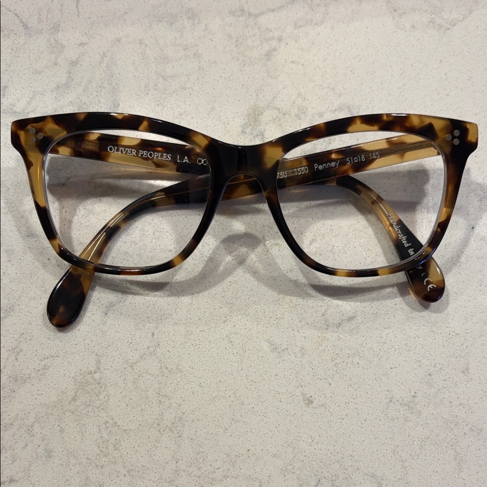 Oliver Peoples PENNEY 51-18-145 Brown Tortoise Eyeglasses
